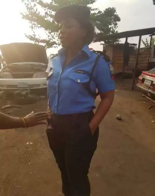 Nollywood Actress, Bimbo Akintola Joins the Nigeria Police Force? (Photo)
